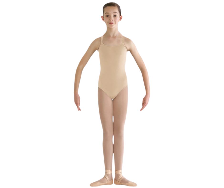 Body na ramiączkach Bloch CL8720 (nude i czarny)