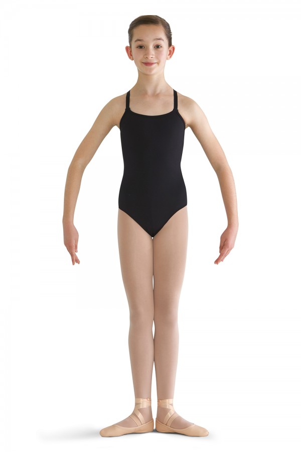 Body na ramiączkach Bloch CL8720 (nude i czarny) - obrazek 3