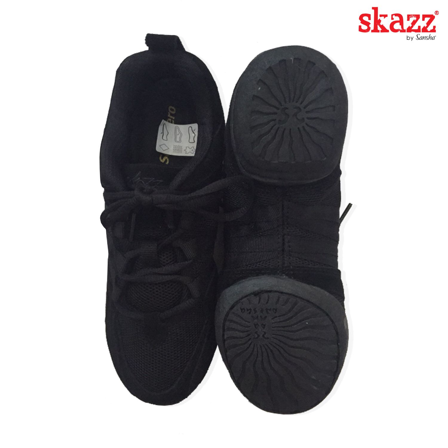 Sneakers Sansha Solo Nero S22L zamsz - obrazek 2