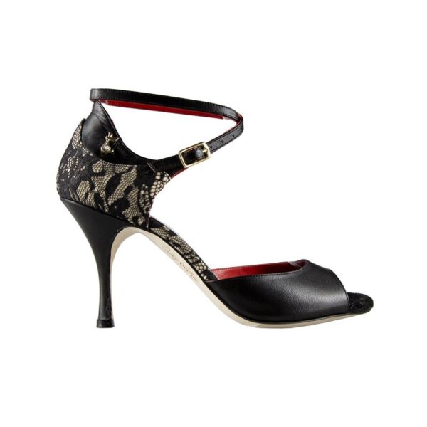 Tangolera ZOE Nero Pizzo (A22)