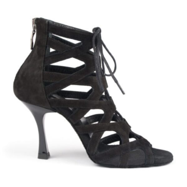 PortDance PD804 NET Black Nubuck Leather 8,5 cm