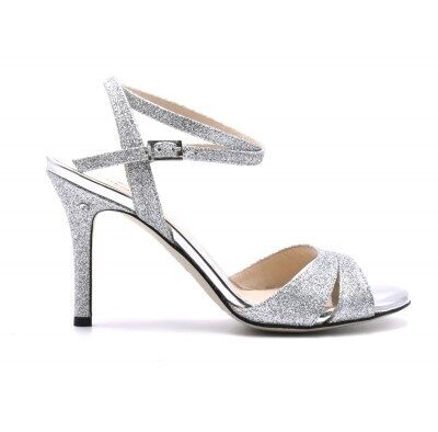 Madame Pivot VIRGINIA Glitter Argento