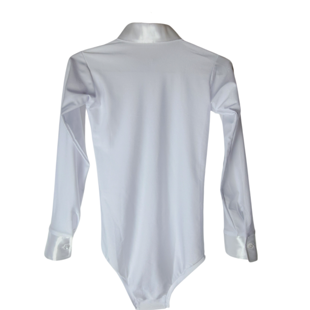 Body koszula męska biała Standard (rozmiary od 134cm) - obrazek 2