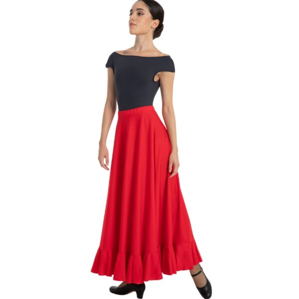 Spódnica flamenco z półkoła Intermezzo FALCAVOL 7680