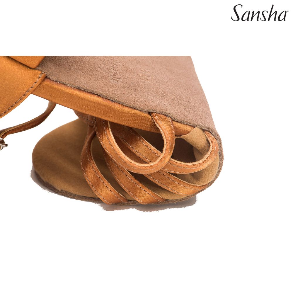 Buty dziecięce latino Sansha Marina (obcas klocek) - obrazek 4