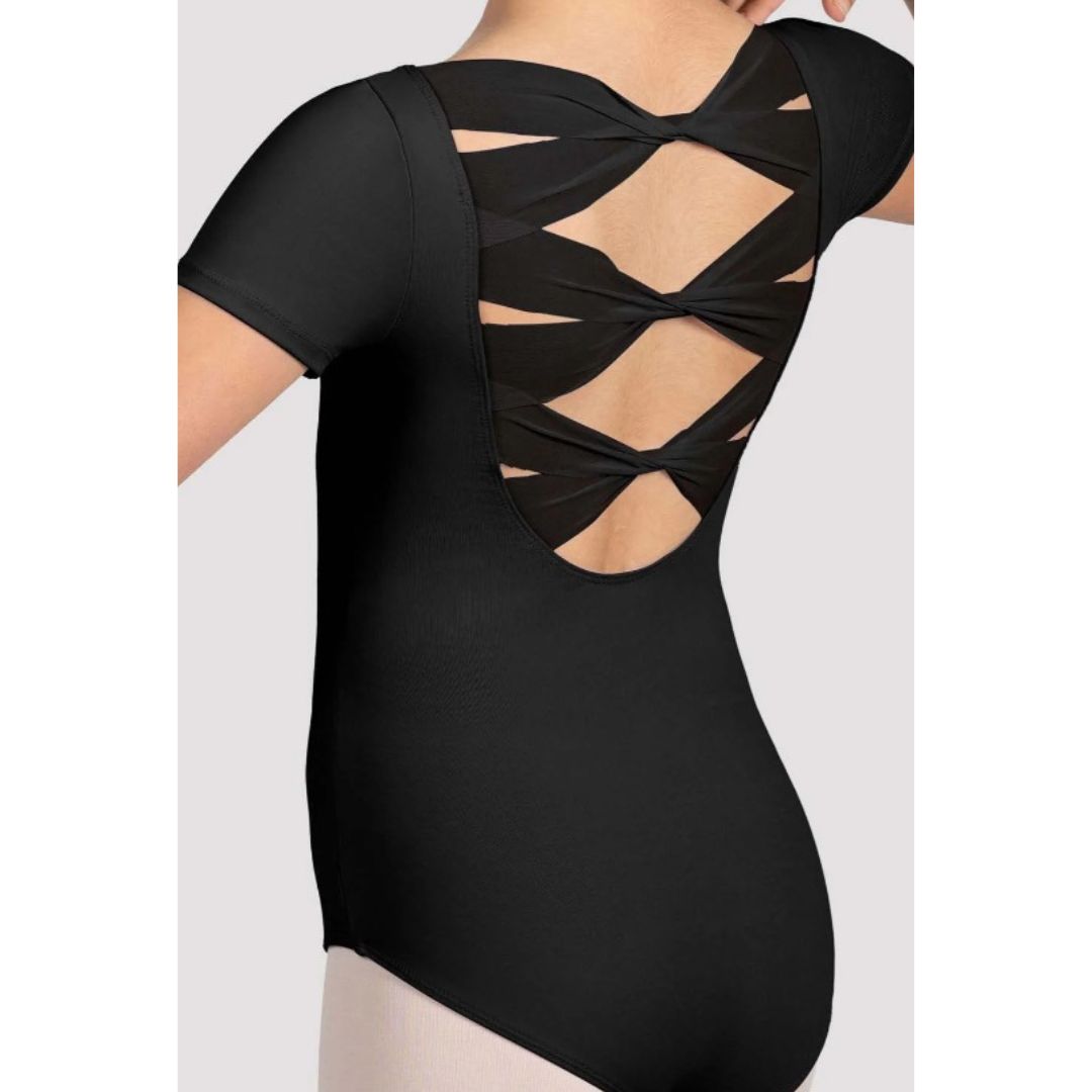 Body Bloch Glow Girl Cap Sleeve M1562C (ostatni rozmiar 6-7 lat) - obrazek 2