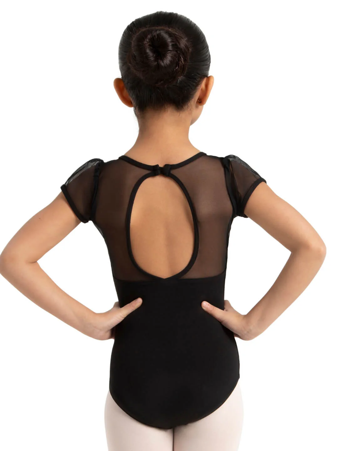 Body Capezio Puff Sleeve Keyhole Back (kolory) - obrazek 4