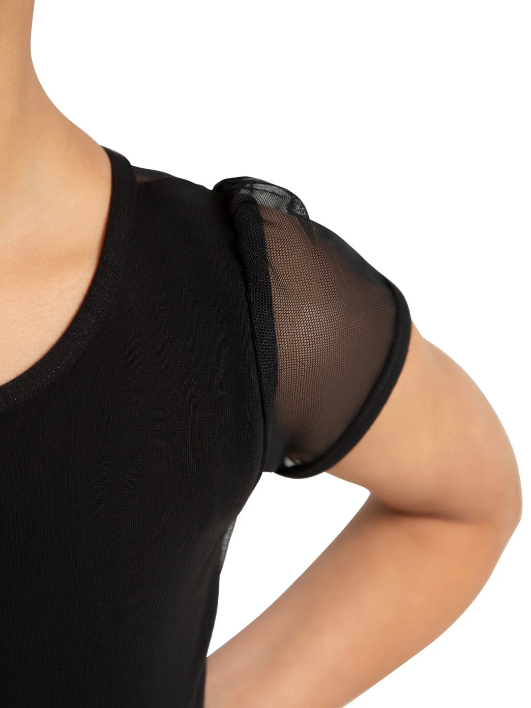 Body Capezio Puff Sleeve Keyhole Back (kolory) - obrazek 5
