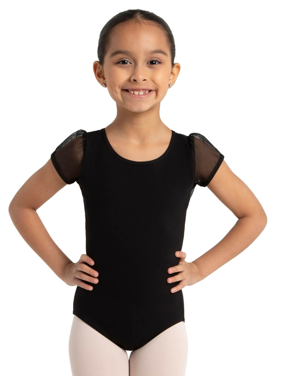 Body Capezio Puff Sleeve Keyhole Back (kolory) - obrazek 2