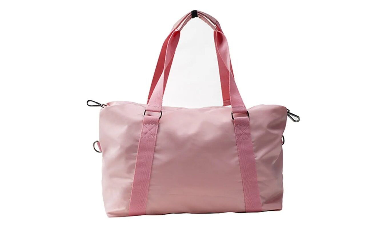 Torba Sansha Dance Bag, różowa i szara - obrazek 3
