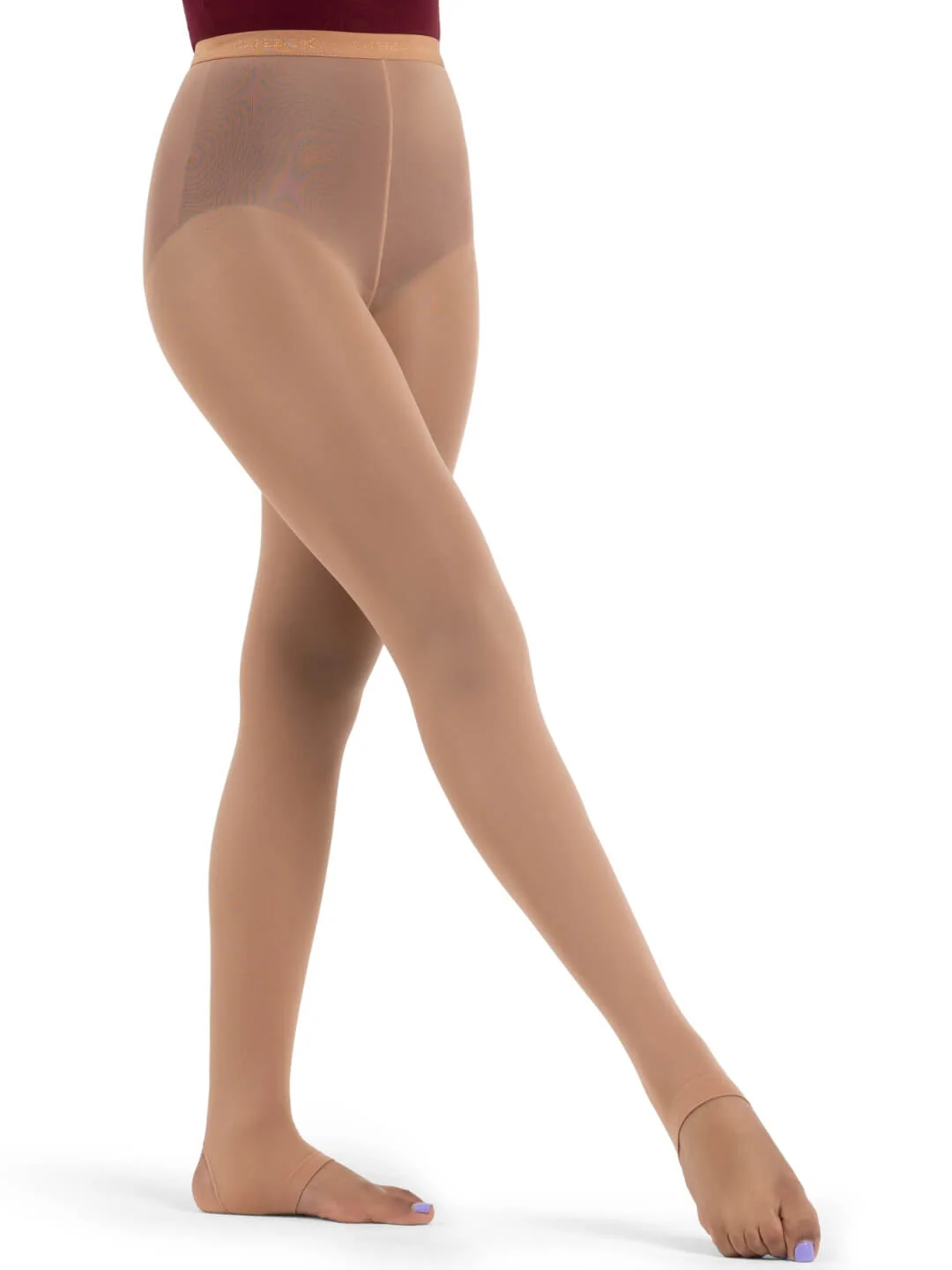 Rajstopy baletowe (stirrup) Capezio Hold&Stretch - obrazek 4