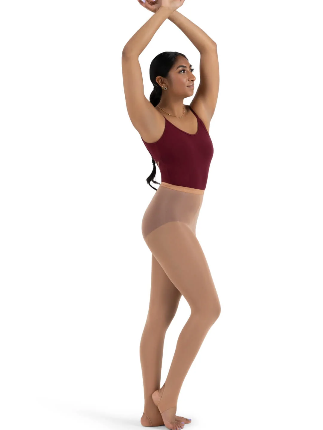 Rajstopy baletowe (stirrup) Capezio Hold&Stretch - obrazek 8