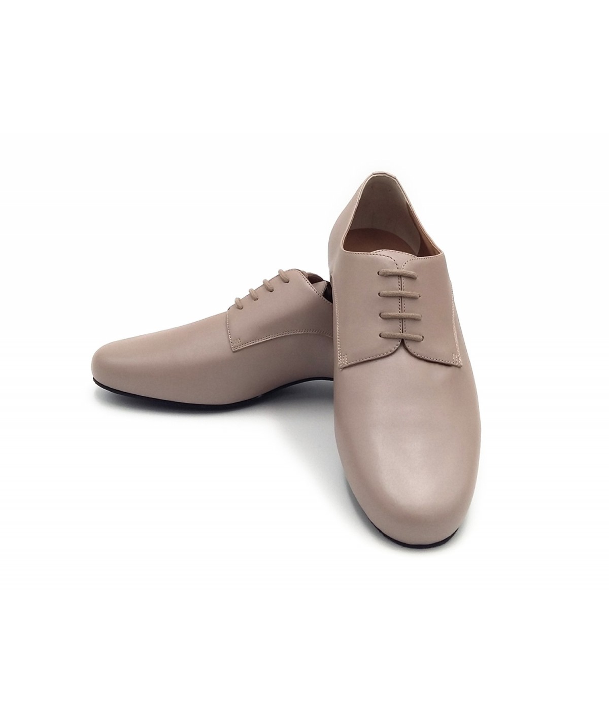 Monsieur Pivot DERBY Nappa Perlata Tortora - obrazek 2