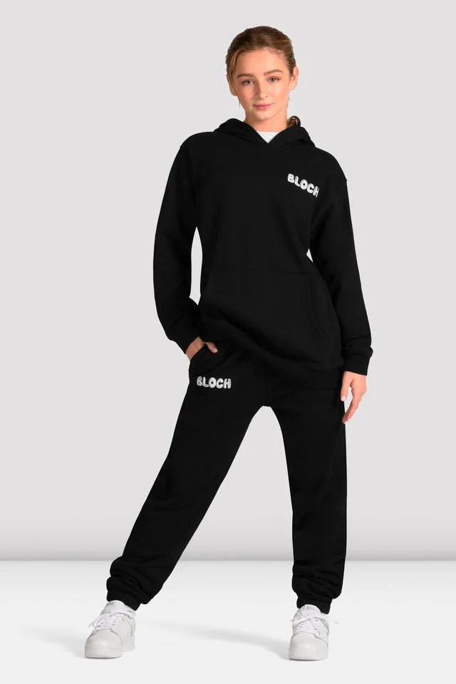 Bluza z kapturem młodzieżowa Bloch Reverence Jogger P55772G - obrazek 2
