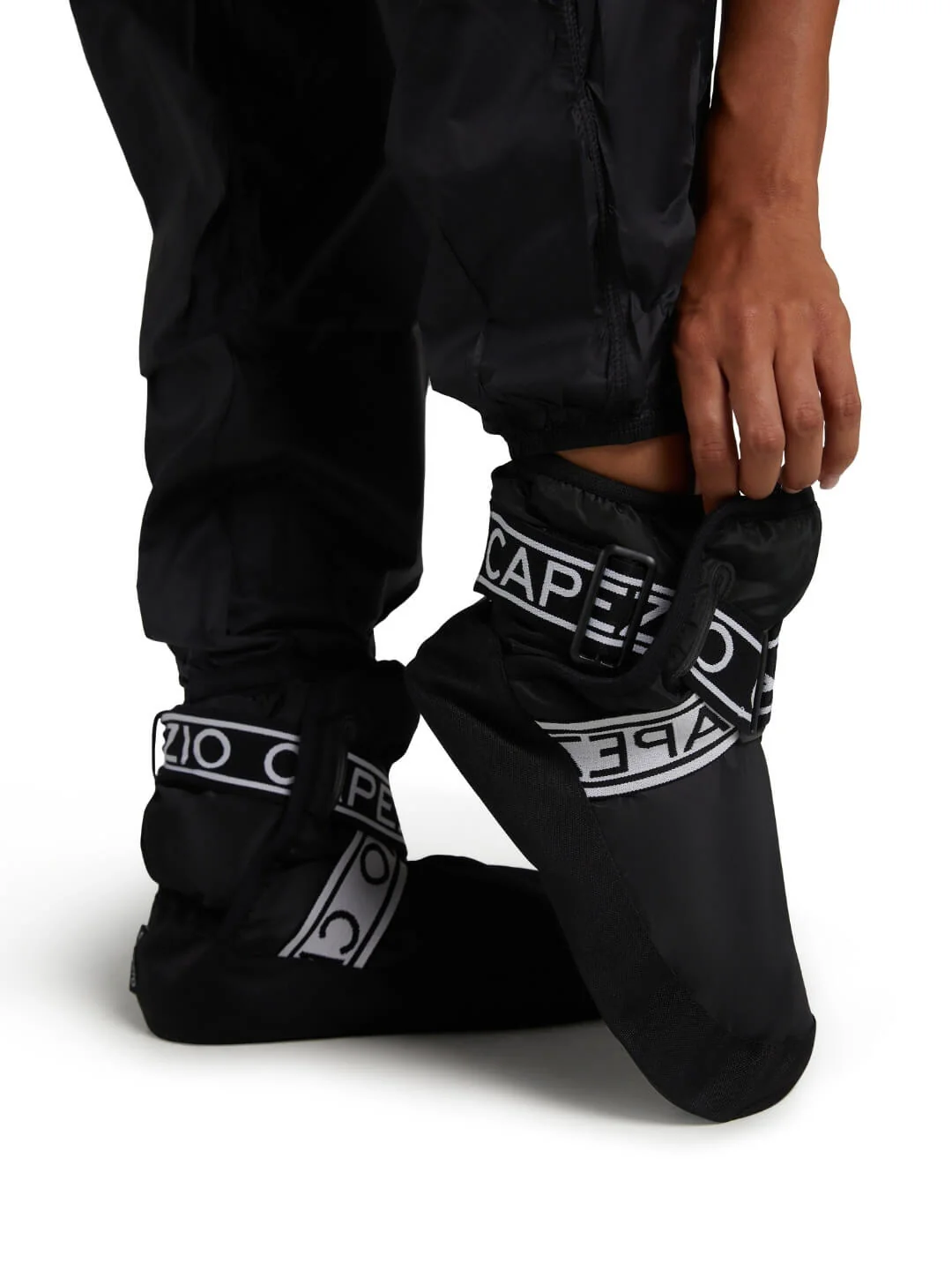 Ocieplacze Capezio VARSITY Booties | czarne, liliowe - obrazek 9