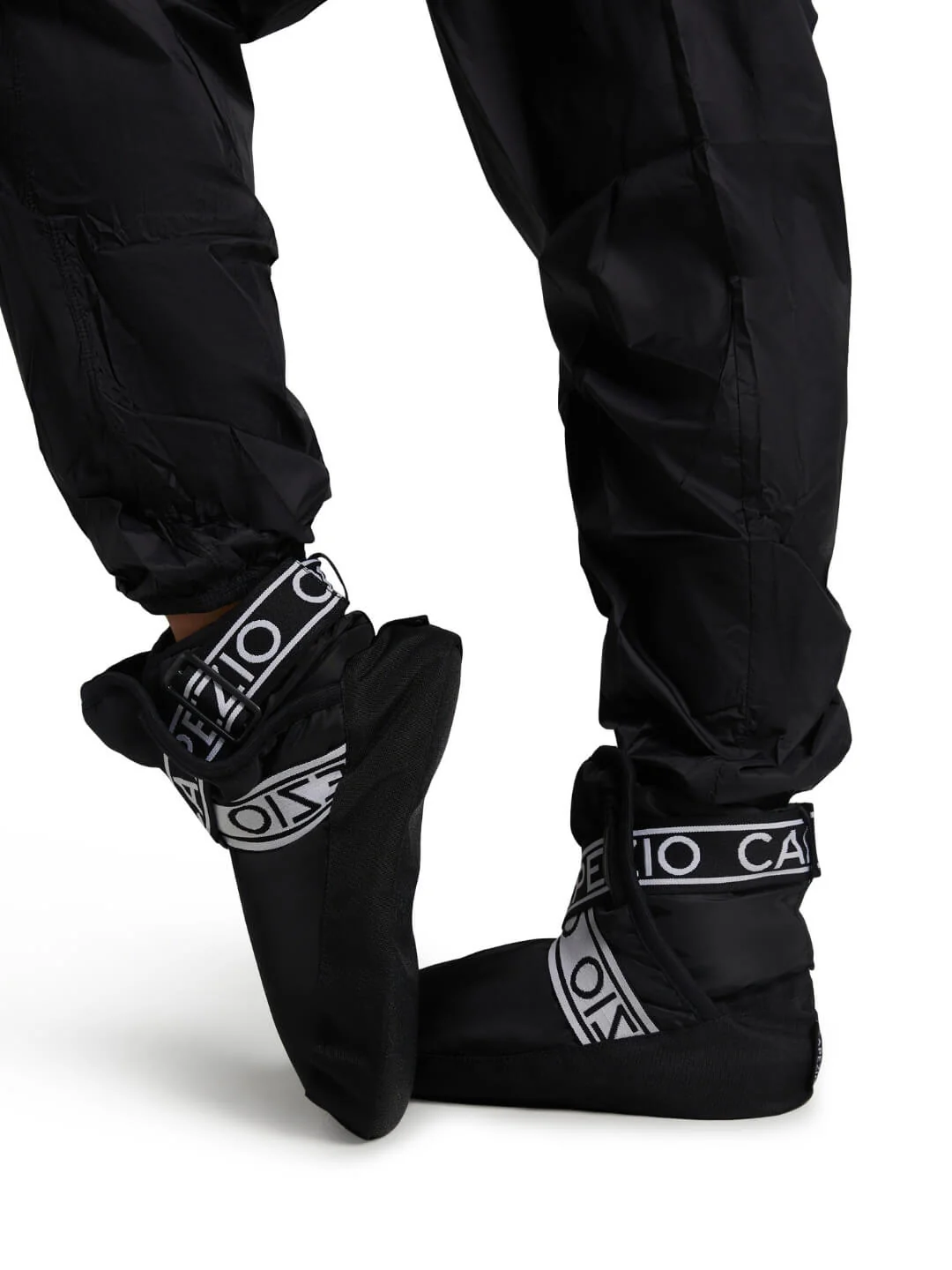 Ocieplacze Capezio VARSITY Booties | czarne, liliowe - obrazek 7