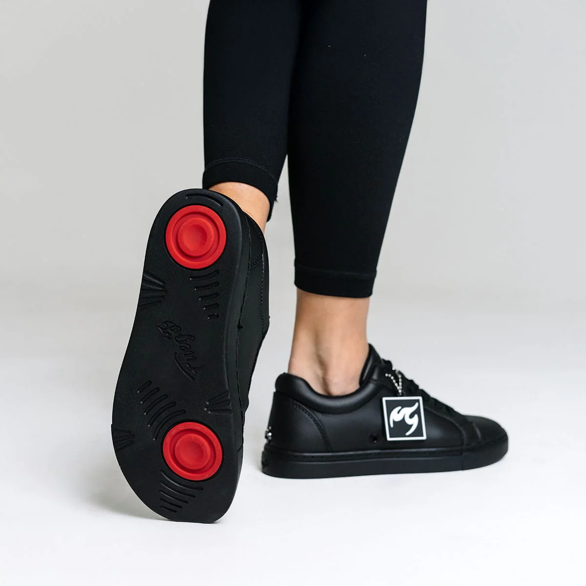 Sneakers Fuego Low Top All Black - obrazek 2