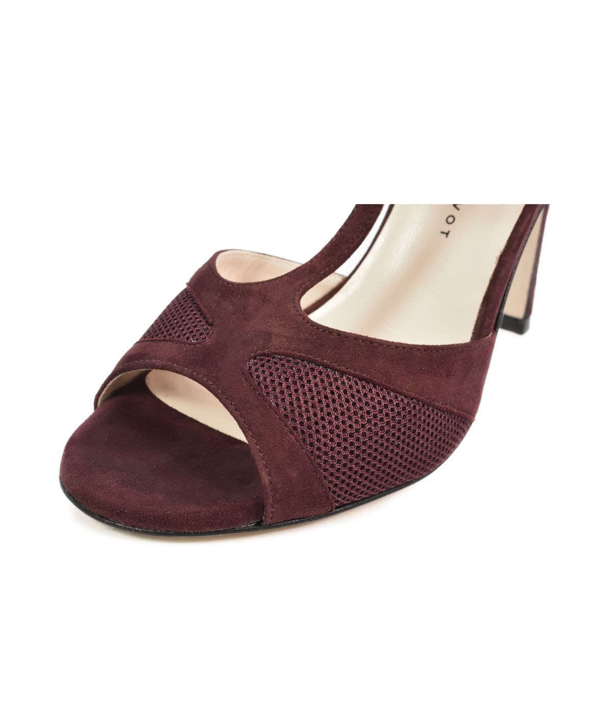 Madame Pivot TWILA Camoscio Burgundy - obrazek 2