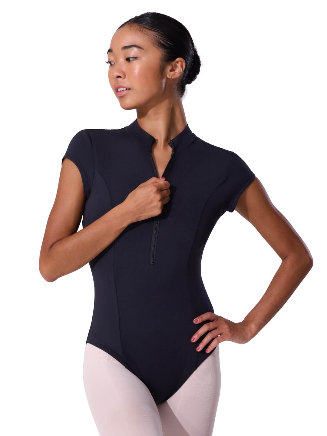 Capezio body Short Sleeve Princess EL107W - obrazek 3