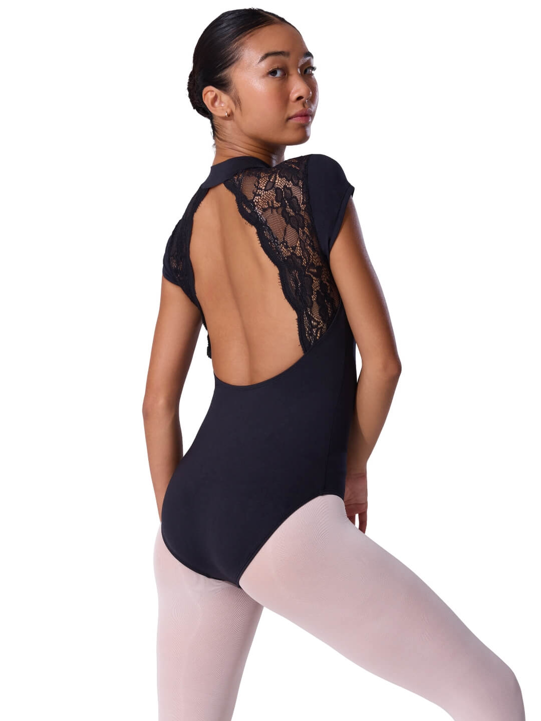 Capezio body Short Sleeve Princess EL107W - obrazek 2