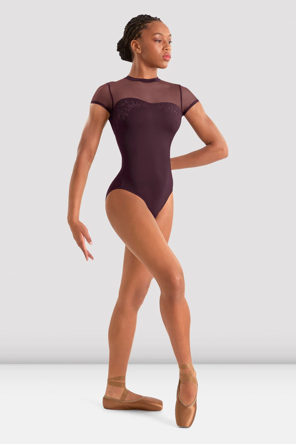 Body z krótkim rękawem Bloch M20011LM kolekcja limitowana - obrazek 2
