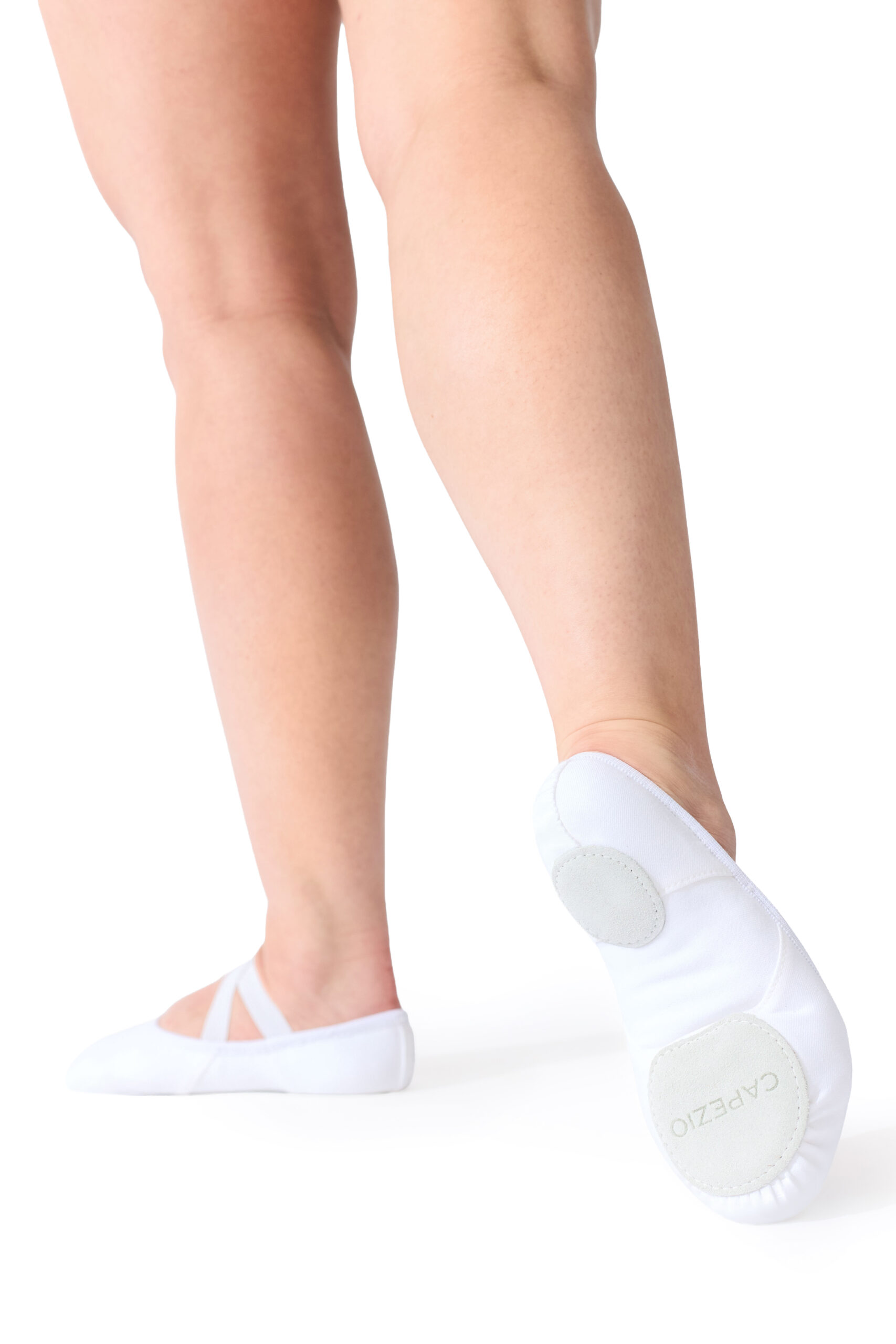 Baletki płócienne Capezio Hanami white - obrazek 2