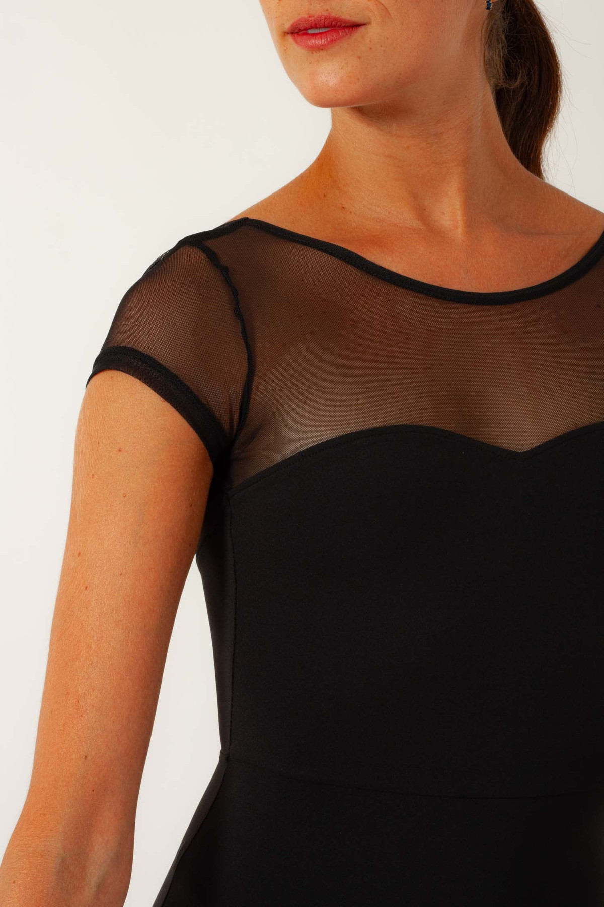 Capezio body Mesh Yoke Meryl® MC831W - obrazek 2